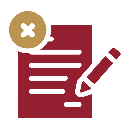 No Contract Icon